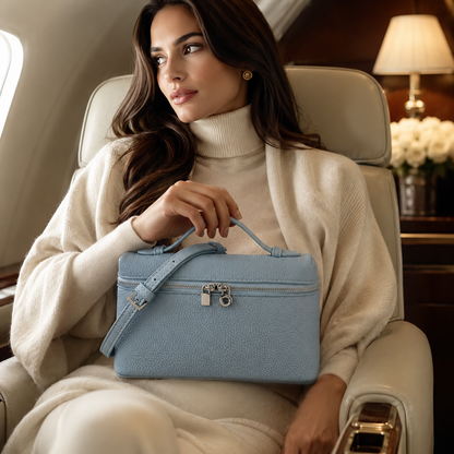 Claspette - Mini Box-Shaped Crossbody Handbag  Daily Errands Carry