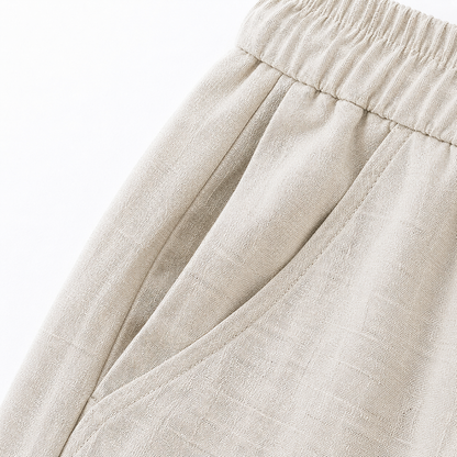 Men's Linen Summer 2-Piece Set | Men's Co-Ord | Breathable Outfit | Steven & Levon