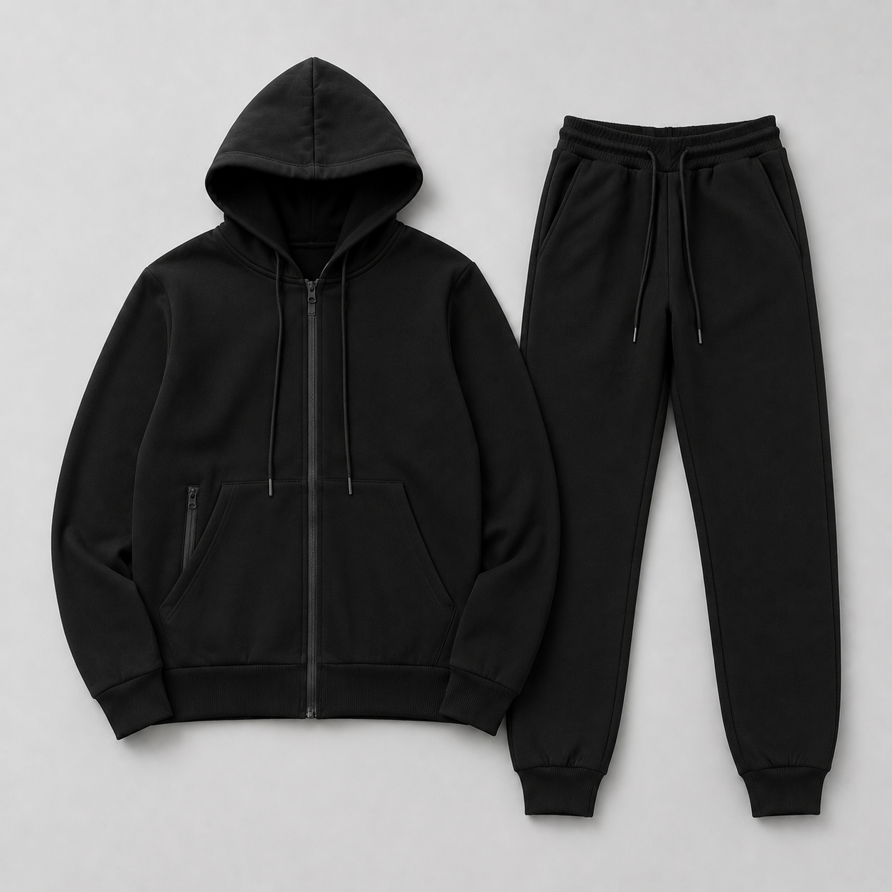 Men’s Tracksuit Set | Breathable Hoodie & Long Sleeve Jogger | Casual Sportswear | Lightweight Activewear | Steven & Levon