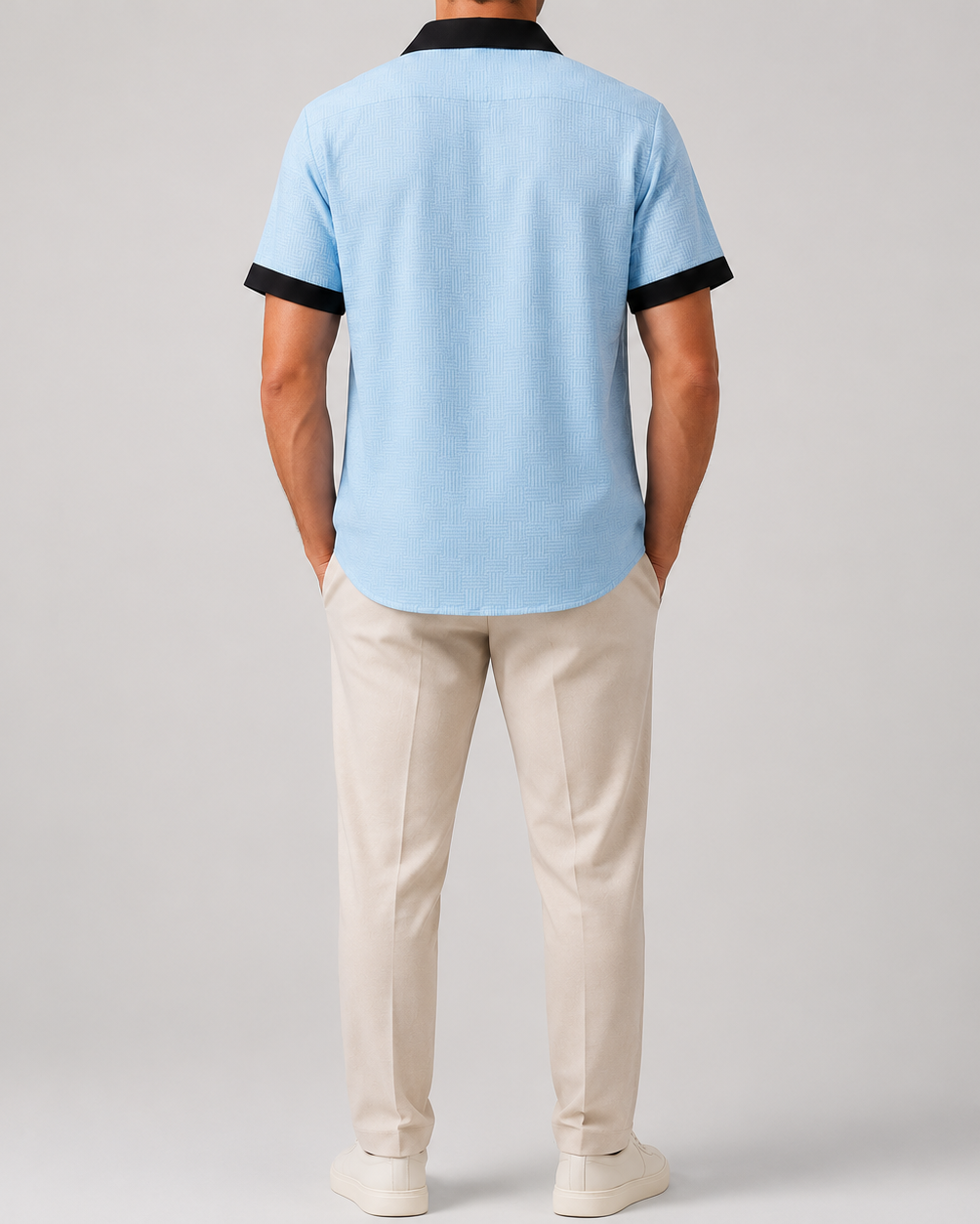 Men’s Classic Casual Shirt | Men | Relaxed Fit Button-Up | Versatile Everyday Smart Casual Style | Steven & Levon