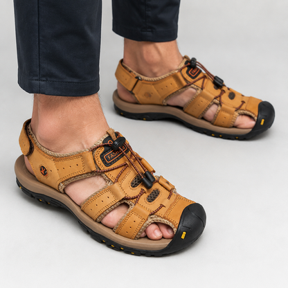 Men’s Fisherman Sandals | Breathable Casual Comfort | Steven & Levon