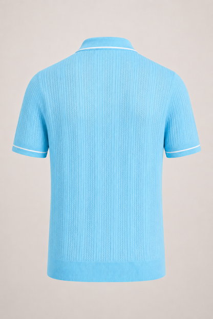 Men’s Short Sleeve Polo Shirt | Lightweight Comfortable Fit | Casual Summer Top | Breathable Fabric | Steven & Levon