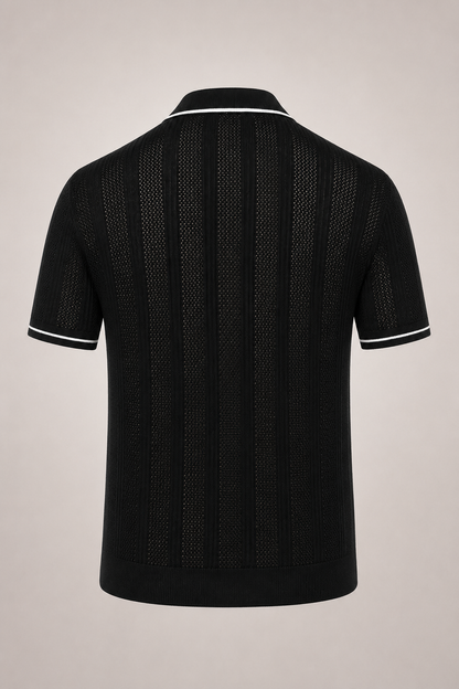 Men’s Short Sleeve Polo Shirt | Lightweight Comfortable Fit | Casual Summer Top | Breathable Fabric | Steven & Levon