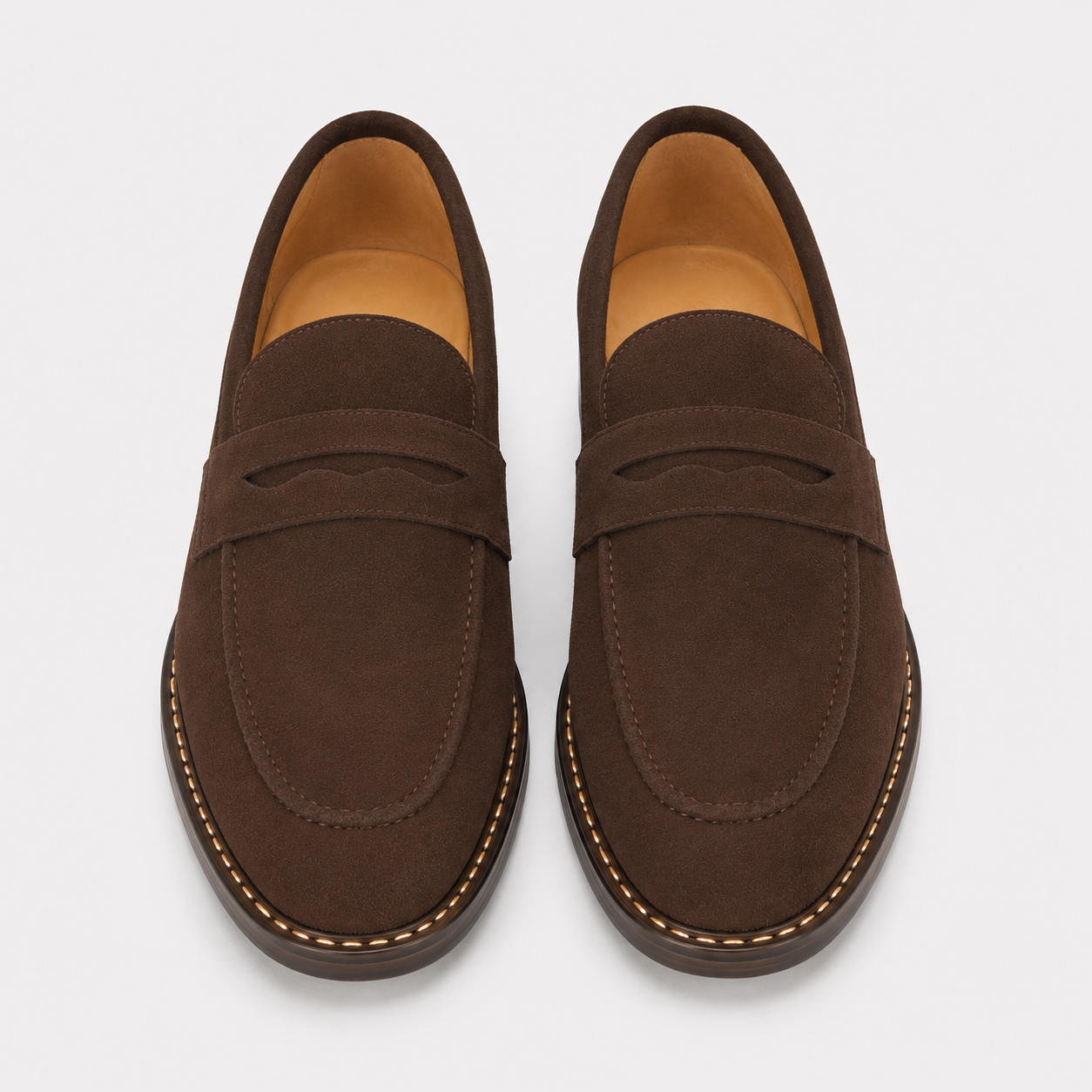 Mens Comfort Penny Loafers | Classic Slip-On Shoes | Steven & Levon