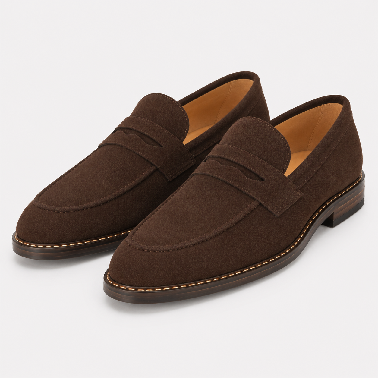 Mens Comfort Penny Loafers | Classic Slip-On Shoes | Steven & Levon