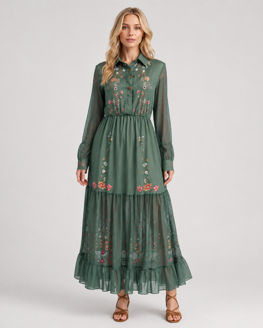 Lightweight Boho Maxi Dress | Women's Summer Dress | Steven & Levon