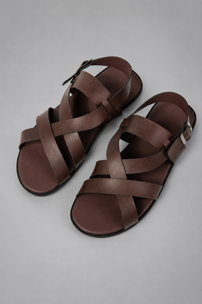 Men’s Double Layer Sandals | Men | Cushioned Slip-On Summer Beach Sandals | Steven & Levon