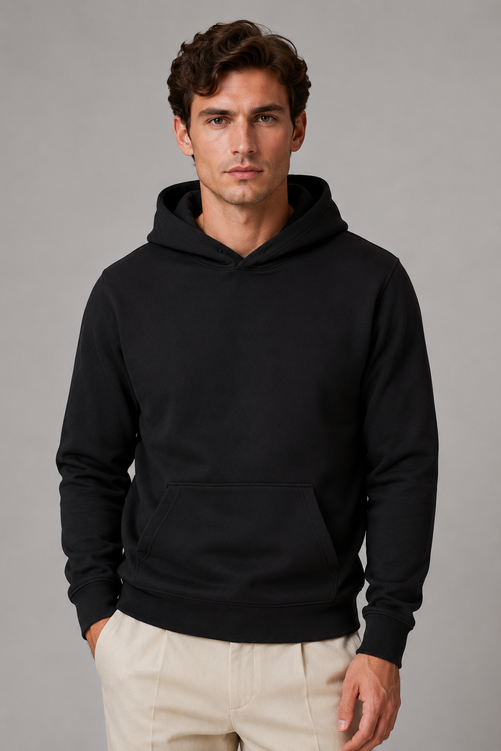 Slim Fit Cozy Hoodie Sweatshirt | Men | Soft Cotton Blend | Lightweight, Comfortable Fit | Steven & Levon