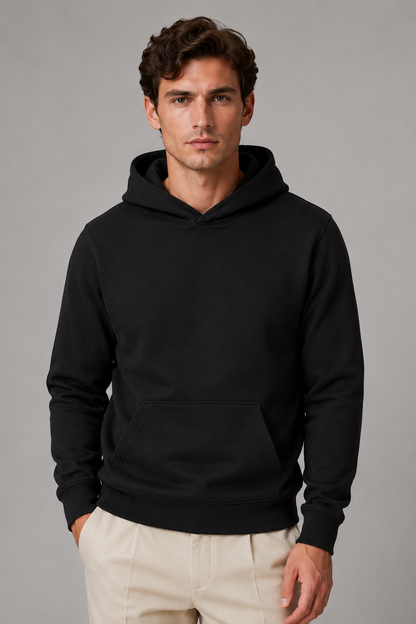 Slim Fit Cozy Hoodie Sweatshirt | Men | Soft Cotton Blend | Lightweight, Comfortable Fit | Steven & Levon