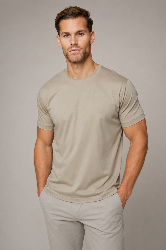 Men’s Luxe T-Shirt | Men | Soft Tailored Fit Tee | Premium Casual Everyday Wear | Steven & Levon