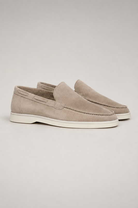 Classic Suede Loafers | Men | Soft Suede | Comfortable Slip-On | Steven & Levon