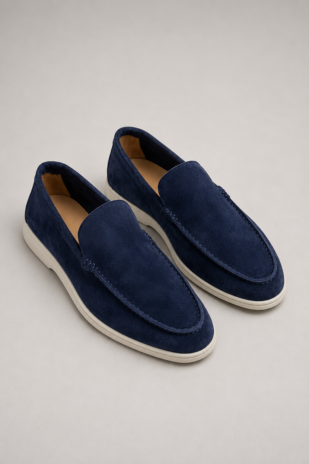 Classic Suede Loafers | Men | Soft Suede | Comfortable Slip-On | Steven & Levon