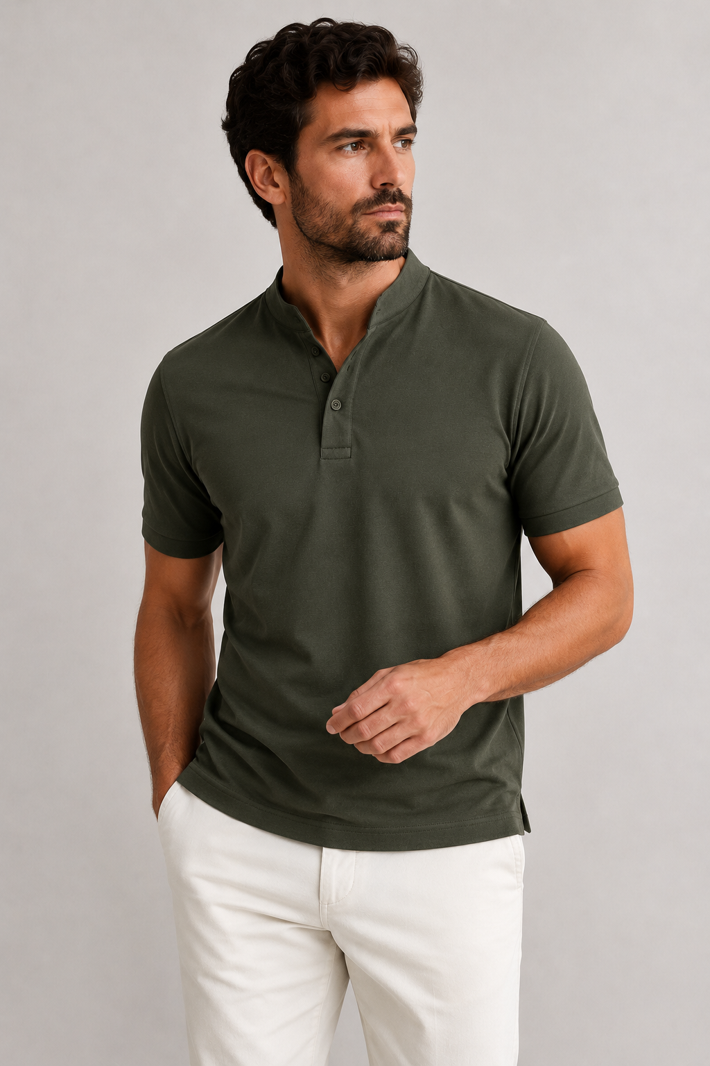 Men’s Classic Polo Shirt | 100% Cotton | Short Sleeve Casual Smart Fit | Steven & Levon