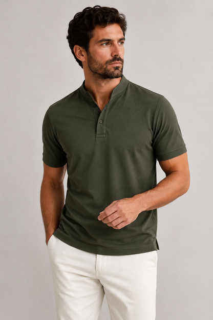 Men’s Classic Polo Shirt | 100% Cotton | Short Sleeve Casual Smart Fit | Steven & Levon