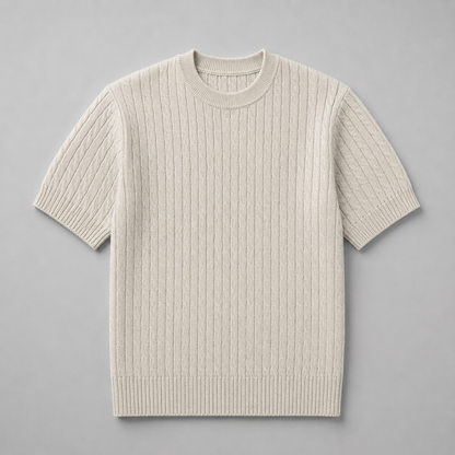 Men’s Classic Knitted Shirt | Casual Knit Button-Up | Men | Soft Breathable Fabric | Comfortable Everyday Wear | Steven & Levon
