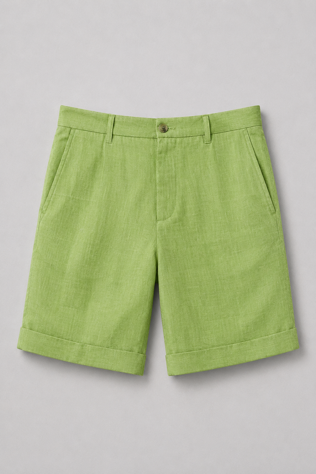 Men’s Tailored Linen Blend Shorts | Lightweight Summer Fit | Smart Casual Shorts | Steven & Levon