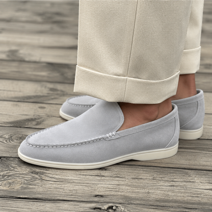 Classic Suede Loafers | Men | Soft Suede | Comfortable Slip-On | Steven & Levon