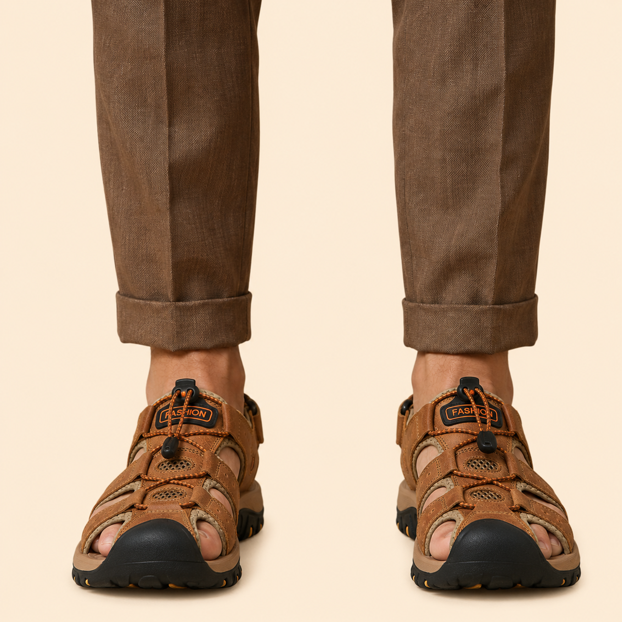 Men’s Lightweight Outdoor Sandals | Men | Anti-Slip Comfort Sole | Steven & Levon
