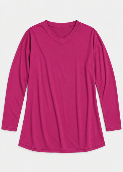 Women's Long Sleeve Shirt | Lightweight Polyester | Steven & Levon