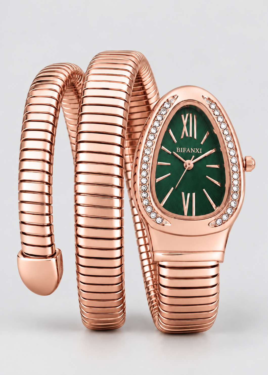 Women's Snake Watch | Quartz Bracelet Watch | Elegant | Steven & Levon
