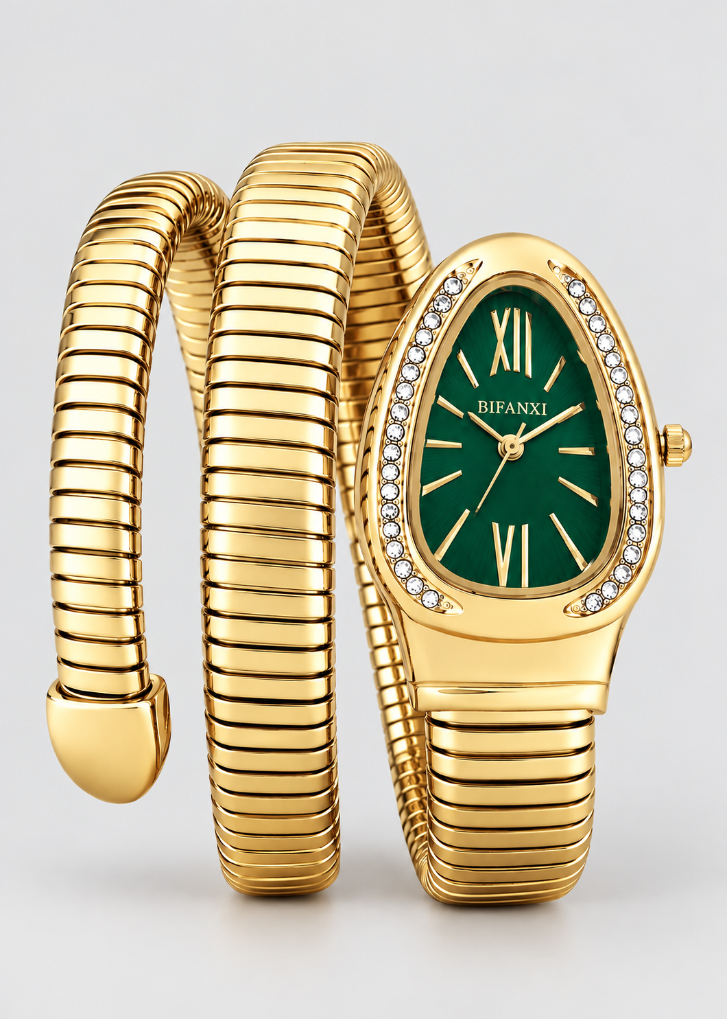 Women's Snake Watch | Quartz Bracelet Watch | Elegant | Steven & Levon