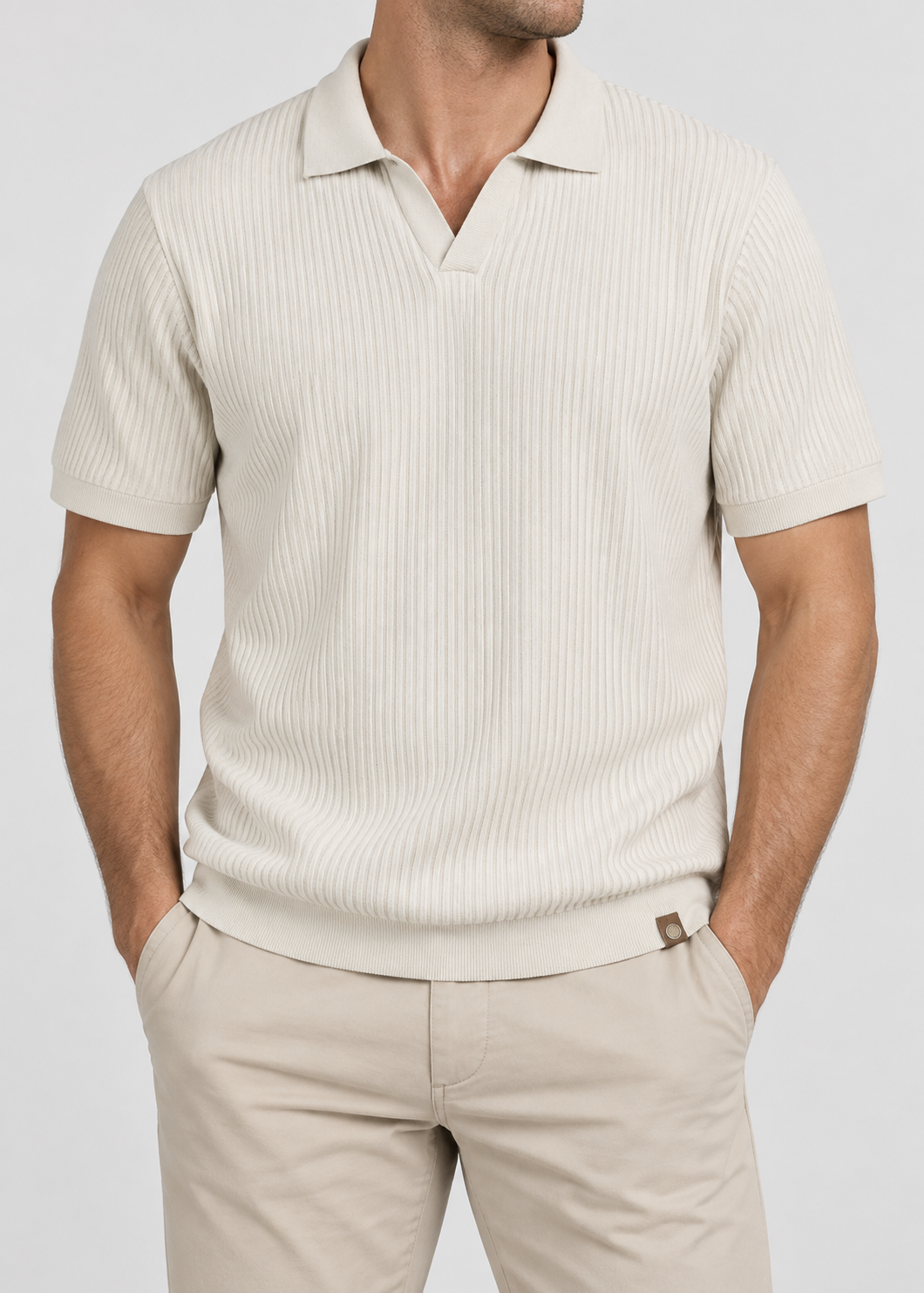 Men’s Polo Shirt | Short Sleeve Casual | Smart Casual Top | Steven & Levon