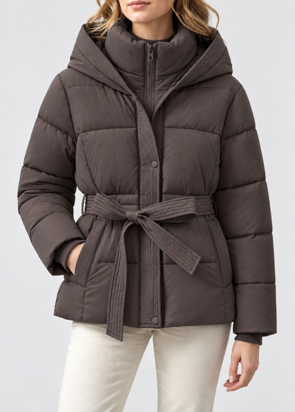 Women's Puffer Jacket | Lightweight Warm Winter Outerwear | Steven & Levon