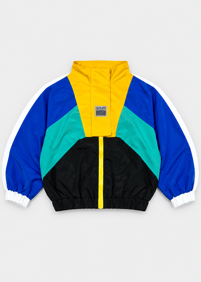 Kids Colour Block Tracksuit | Boys Zip-Up Set | Steven & Levon