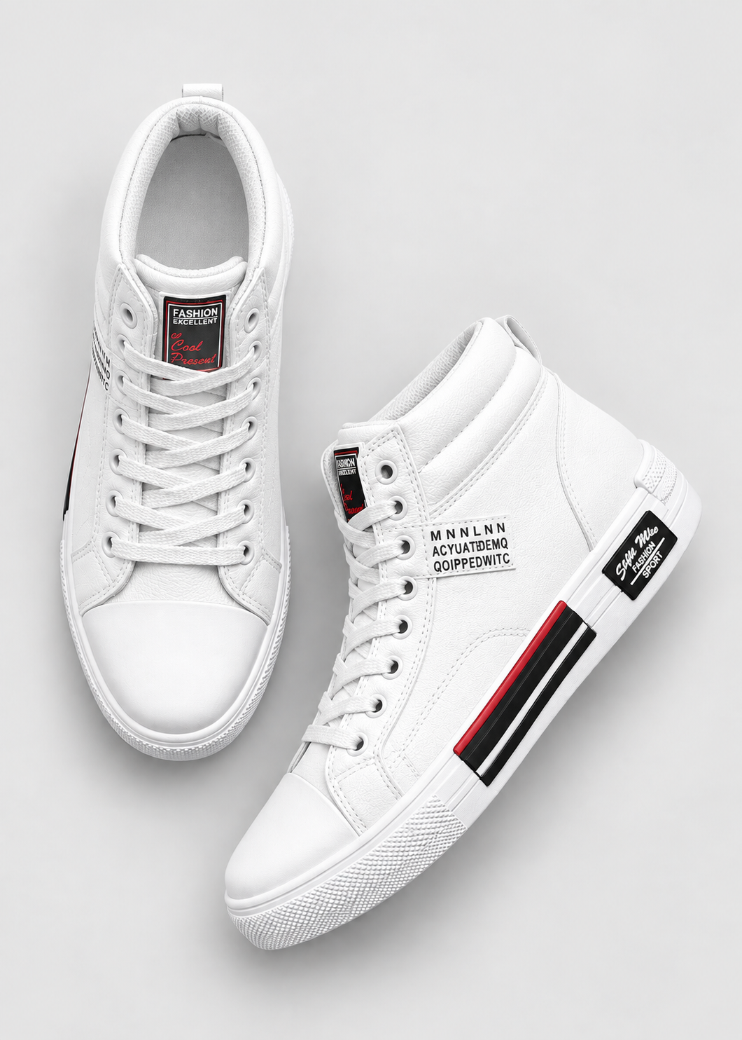 Men's High-Top Sneakers | Casual Walking Shoes | Breathable Sports Trainers | Steven & Levon