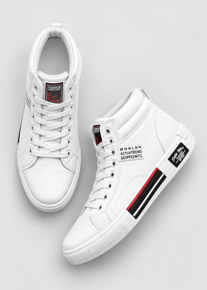 Men's High-Top Sneakers | Casual Walking Shoes | Breathable Sports Trainers | Steven & Levon