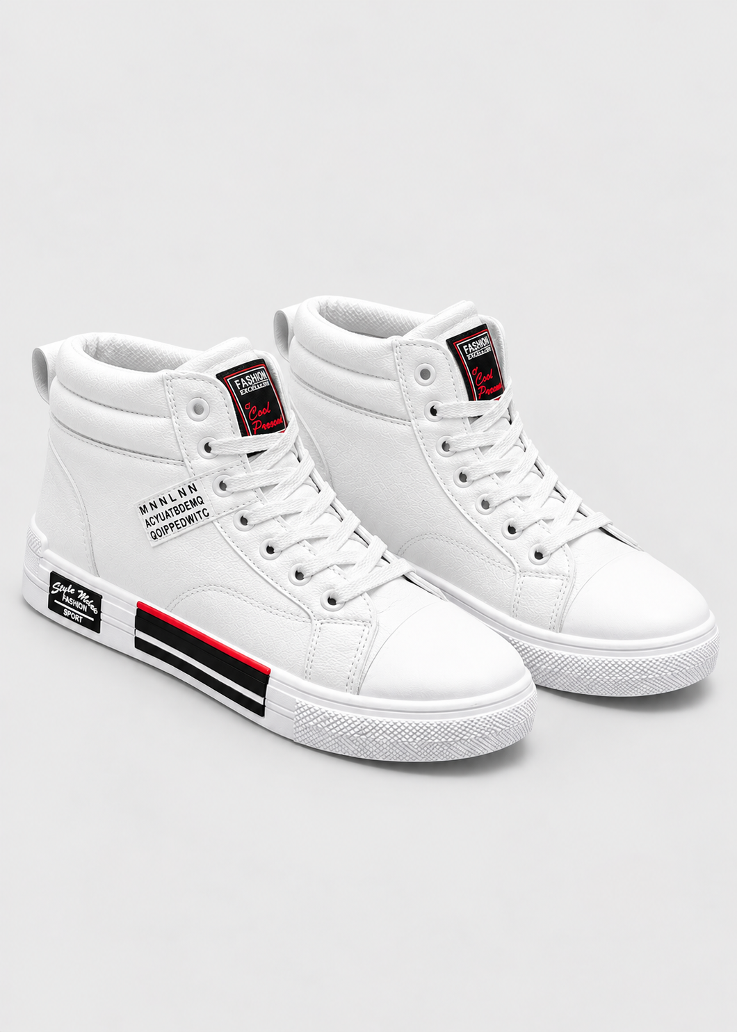 Men's High-Top Sneakers | Casual Walking Shoes | Breathable Sports Trainers | Steven & Levon