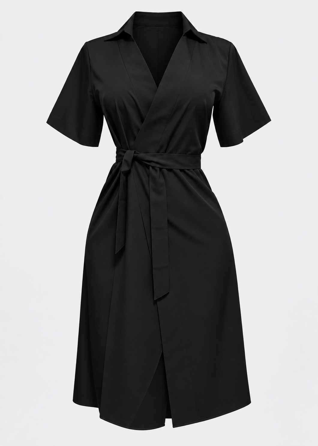 Women's Belted Blazer Dress | Collared Wrap Dress | Steven & Levon