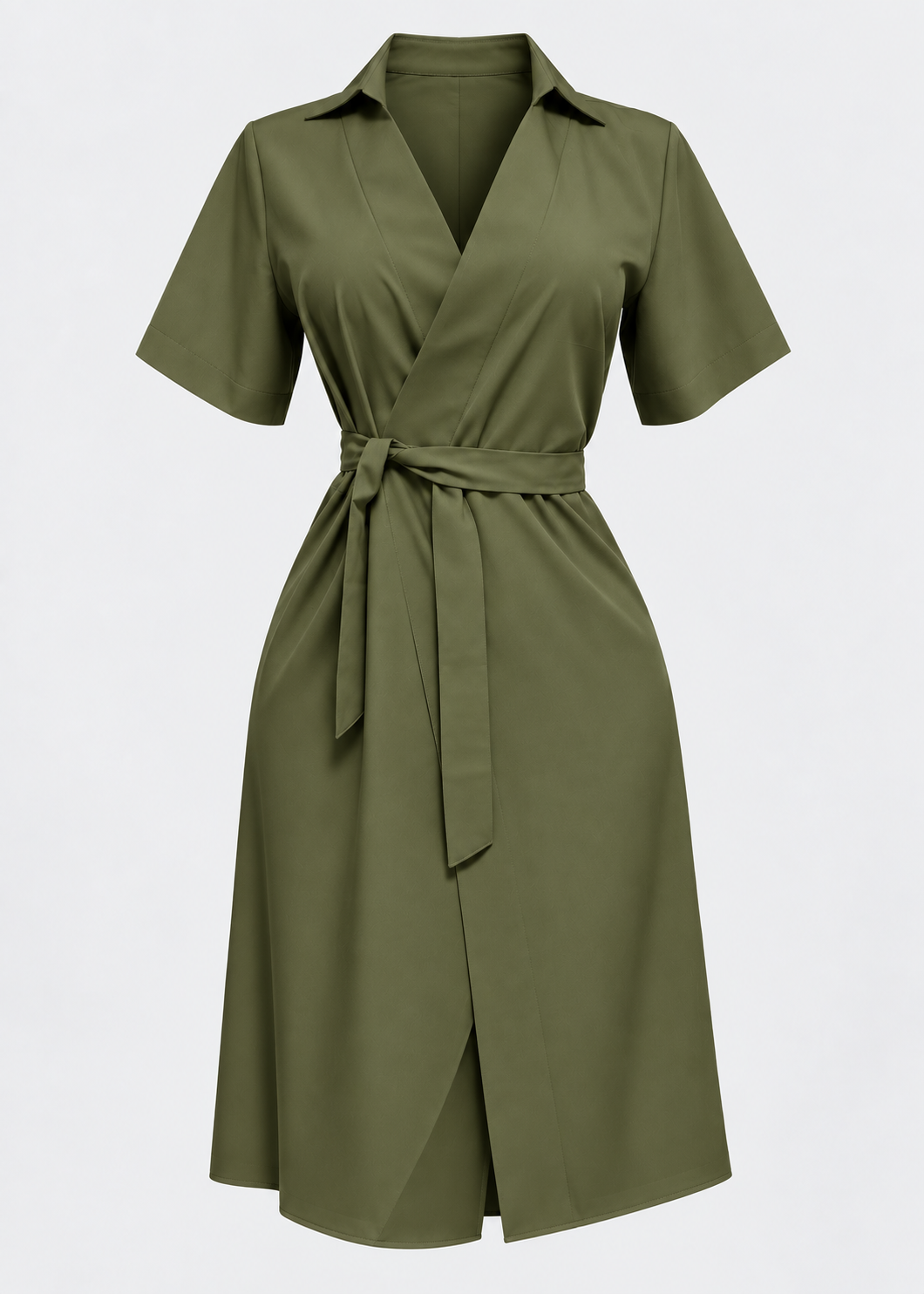 Women's Belted Blazer Dress | Collared Wrap Dress | Steven & Levon