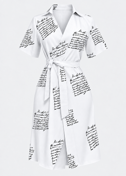 Women's Belted Blazer Dress | Collared Wrap Dress | Steven & Levon