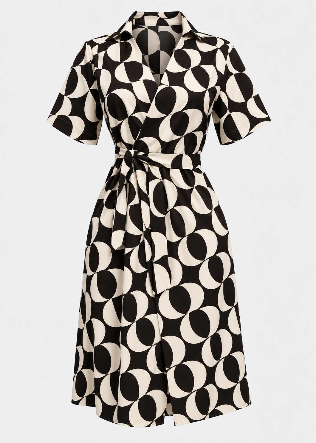 Women's Belted Blazer Dress | Collared Wrap Dress | Steven & Levon