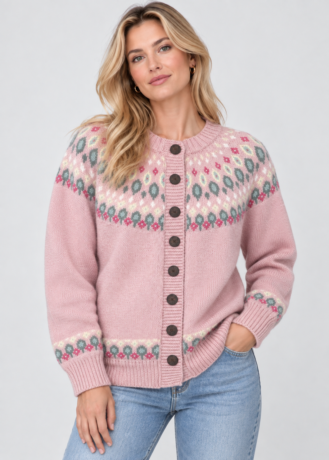 Women's Lightweight Cardigan | Button Front | Casual | Steven & Levon