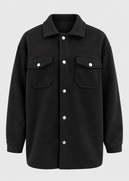 Men's Overshirt Jacket | Button Front | Utility Shirt Jacket | Smart Casual | Steven & Levon