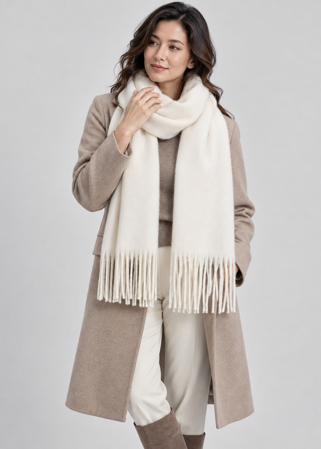 Oversized Winter Scarf | Women | Soft Warm Fabric | Long Cozy Wrap | Cold Weather Accessory | Steven & Levon