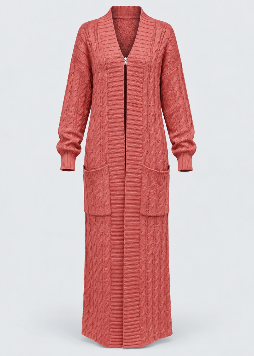 Women's Cozy Long Cardigan | Lightweight Everyday Wear | Steven & Levon