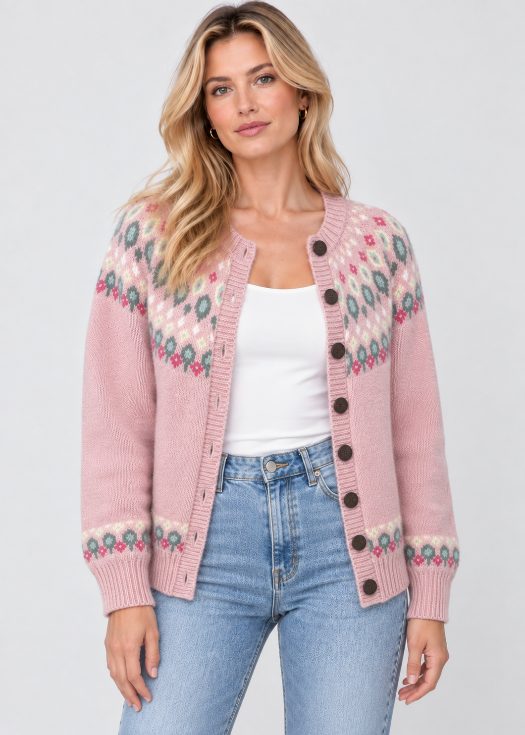 Women's Lightweight Cardigan | Button Front | Casual | Steven & Levon