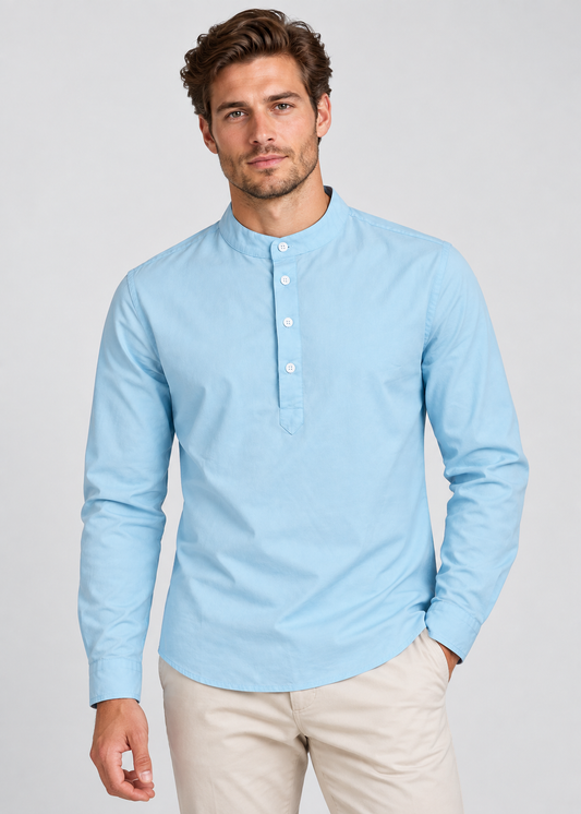 Men's Long Sleeve Button Shirt | Men | Relaxed Fit | Casual Button-Up | Steven & Levon