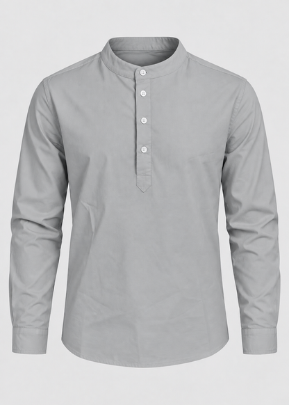 Men's Long Sleeve Button Shirt | Men | Relaxed Fit | Casual Button-Up | Steven & Levon