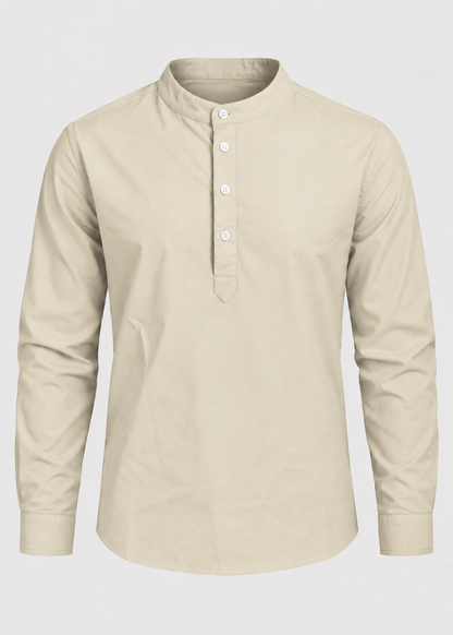 Men's Long Sleeve Button Shirt | Men | Relaxed Fit | Casual Button-Up | Steven & Levon