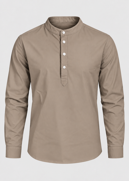 Men's Long Sleeve Button Shirt | Men | Relaxed Fit | Casual Button-Up | Steven & Levon