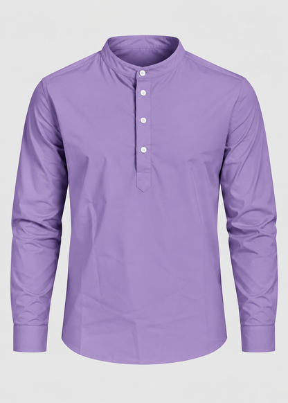 Men's Long Sleeve Button Shirt | Men | Relaxed Fit | Casual Button-Up | Steven & Levon