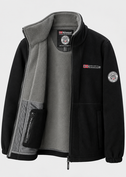 Women's High Collar Jacket | Warm Outdoor Casual Jacket | Soft Winter Layer | Steven & Levon