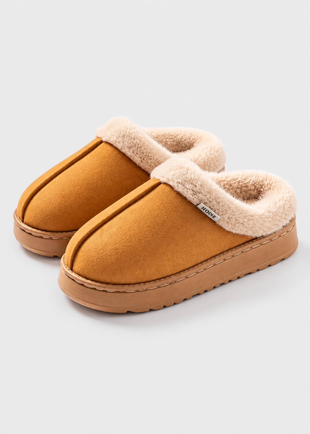 Fluffy Slippers | Unisex | Warm Fluffy Fabric | EVA Sole | Anti-Slip Indoor Shoes | Steven & Levon