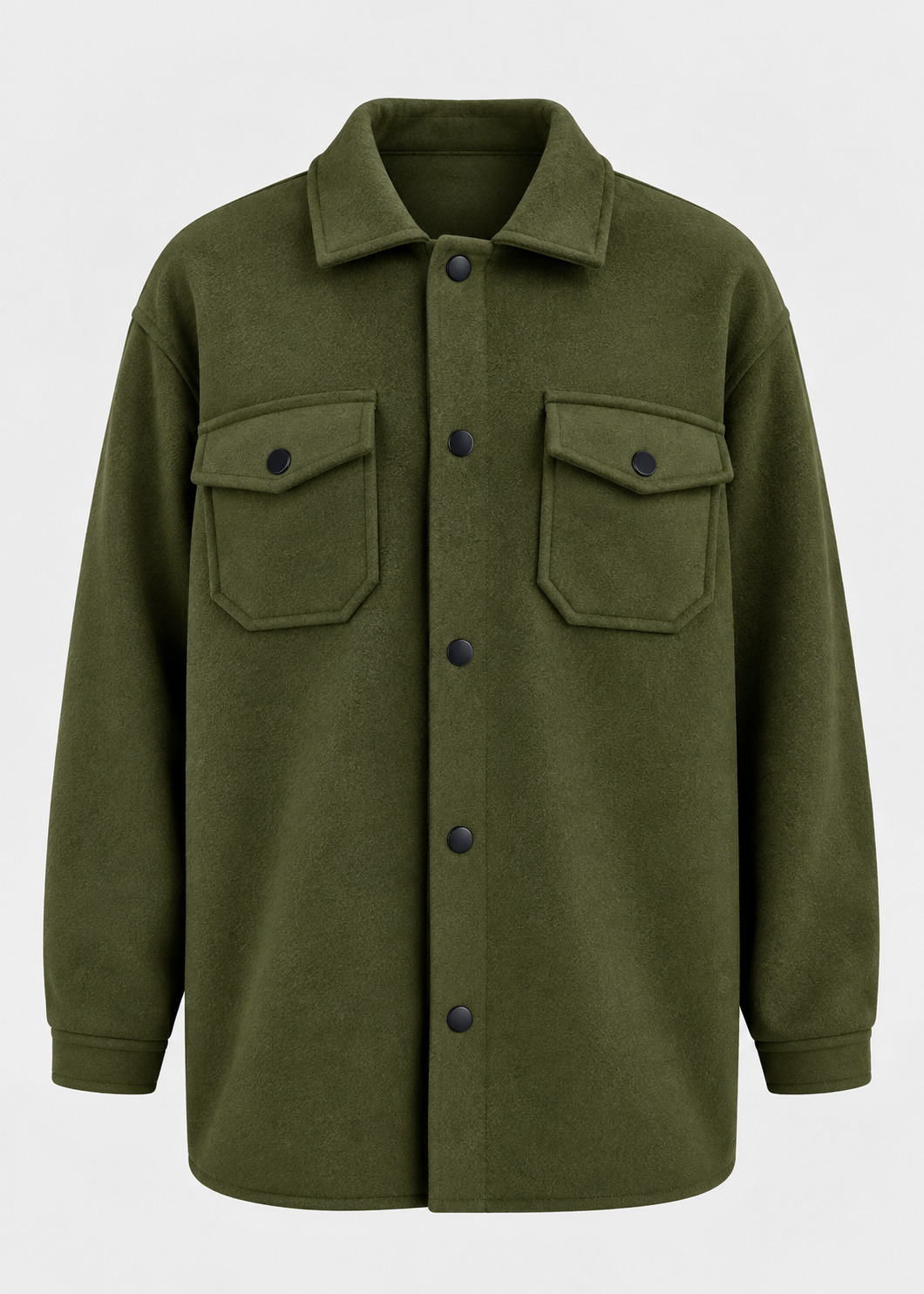 Men's Overshirt Jacket | Button Front | Utility Shirt Jacket | Smart Casual | Steven & Levon