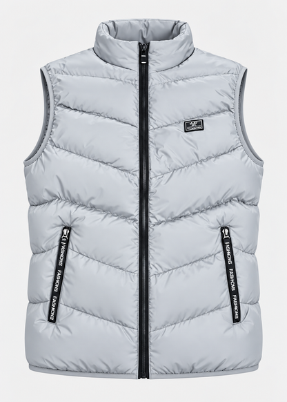 Men's Quilted Padded Gilet | Zip Closure | Lightweight Insulated Bodywarmer | Steven & Levon
