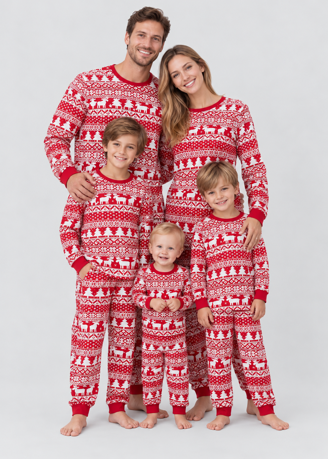Christmas Pajama Set Soft Breathable Fabric | Family | 2 Piece | Steven & Levon